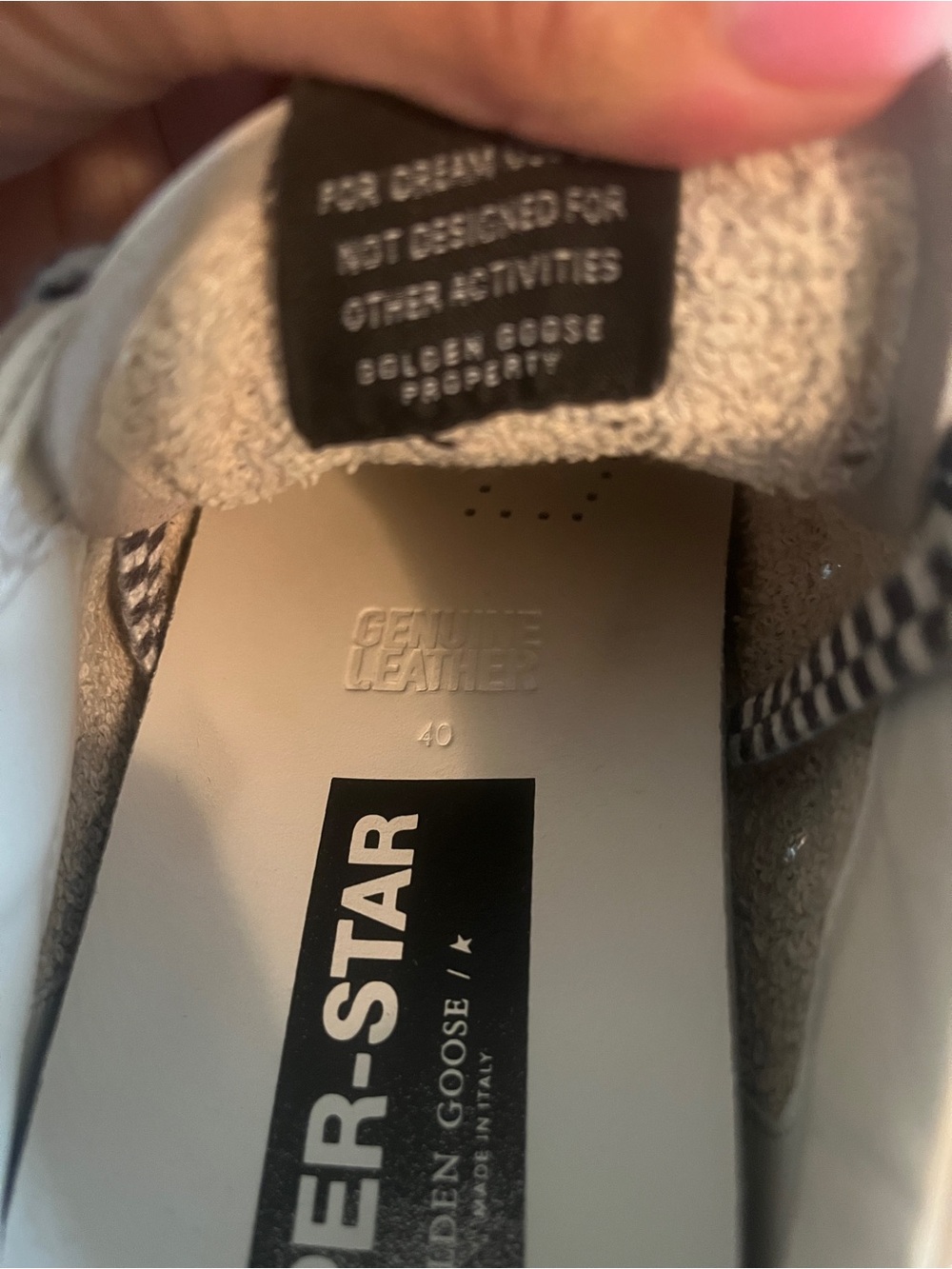 Golden Goose Super Star Sneakers - Picture 9 of 9